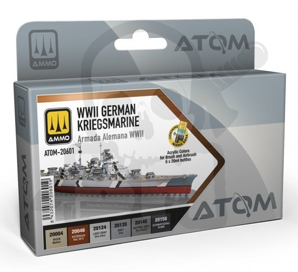 Battle-Models > Ammo Mig 20600 ATOM Beginners Set - Ships Vol.1 zestaw ...